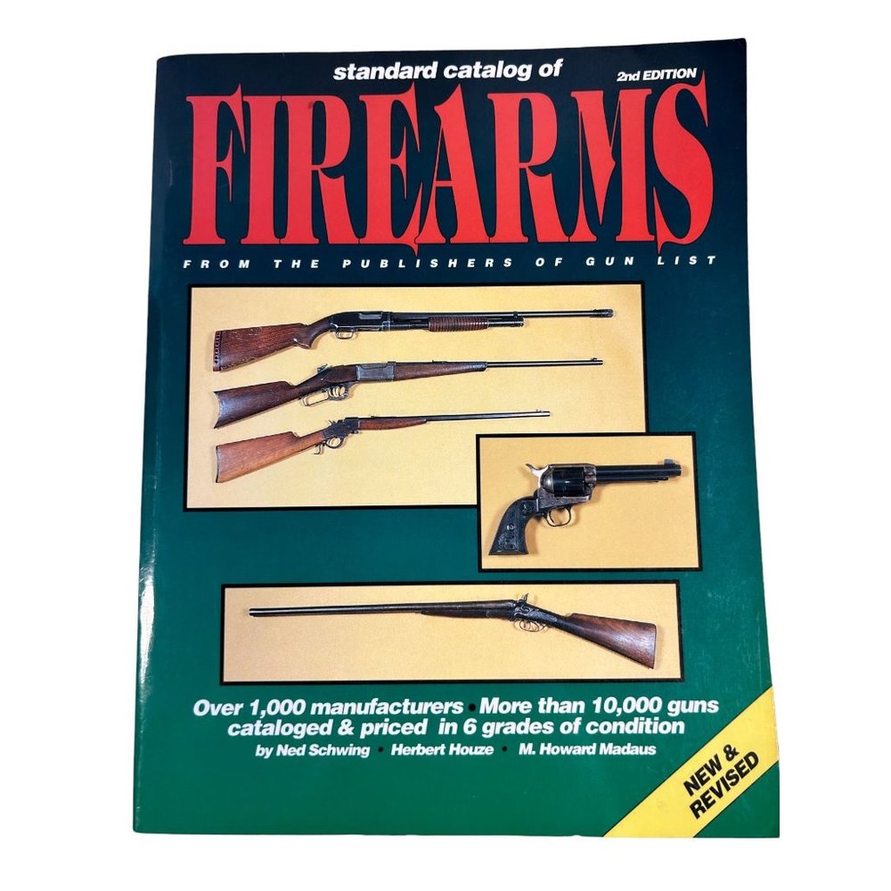 Standard Catalog Of Firearms Book 2nd Edition 1992 Guns